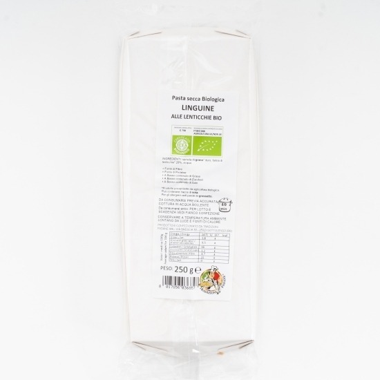 Paste tagliatelle eco din grâu dur și linte 250g