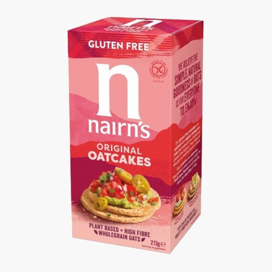 Pâinici (turtite) fără gluten din ovăz integral 213g