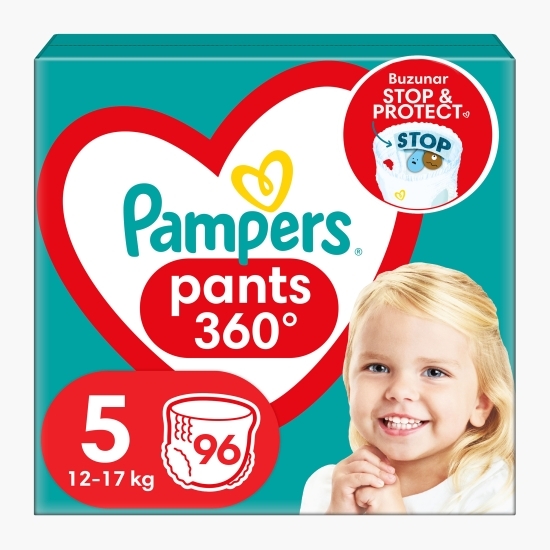Scutece chiloțel Pants Mega Box mărimea 5, 12-17kg, 96 buc