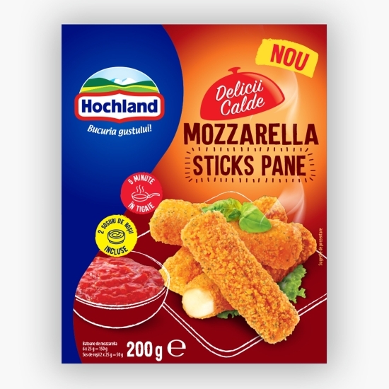 Mozarella sticks pane, Delicii Calde 200g