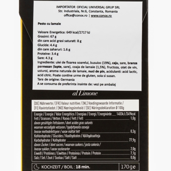 Rissoto cu lămâie 170g