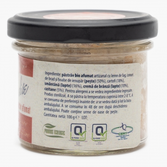 Păstrăv afumat cu piure de castane Gourmandisse 100g