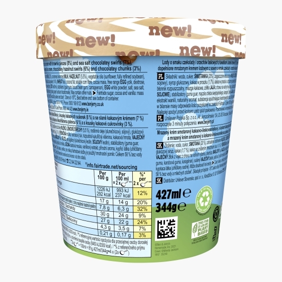 Înghețată Sundae Hazel-nuttin' but Chocolate 427ml