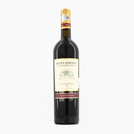 Vin roșu sec Fetească Neagră, 15%, 0.75l