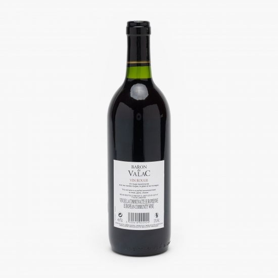 Vin de masă roșu demisec Rouge, 11%, 750ml
