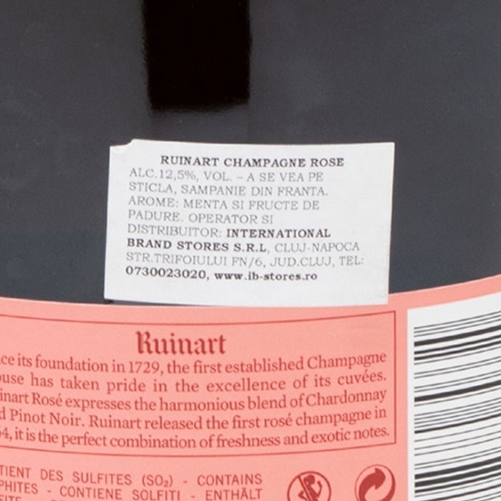 Șampanie rose 12.5% 0.75l