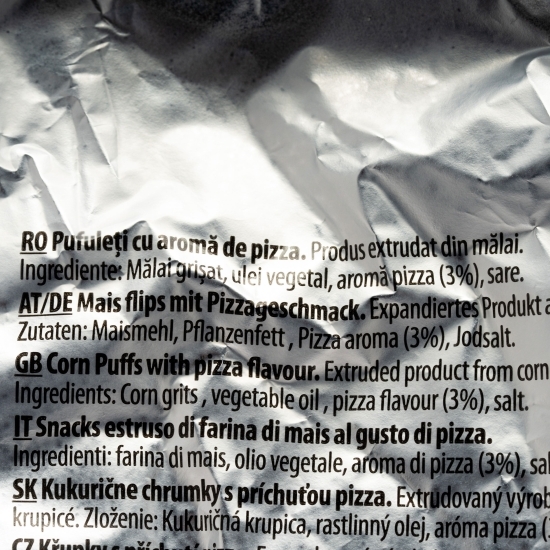 Pufuleți pizza 75g