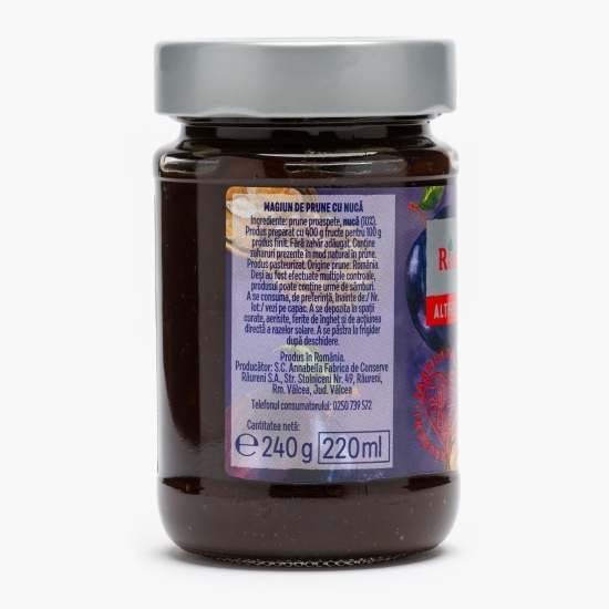 Magiun de prune cu nucă 240g 