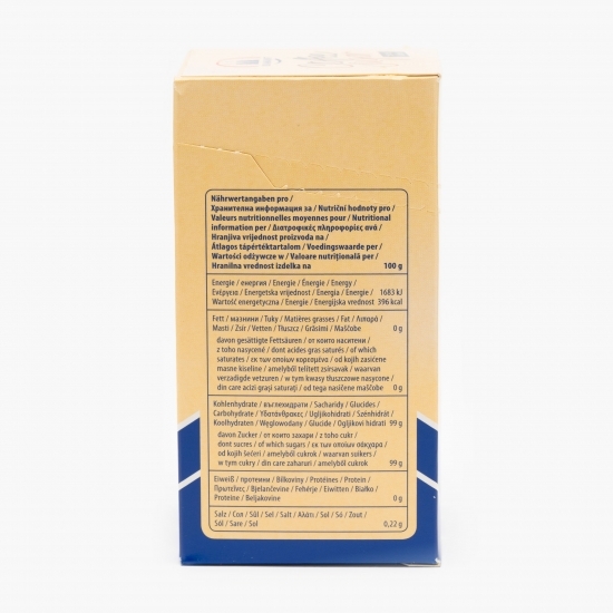 Zahăr cubic brun pentru cafea cu aromă de caramel 350g