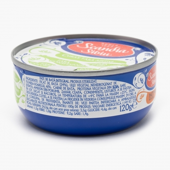 Pate de rață integral 120g