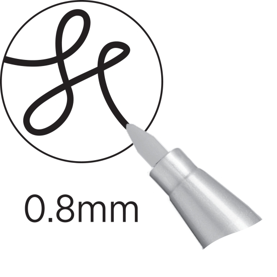 Set 4 linere Intensity Medium (albastru, negru, roșu, verde)