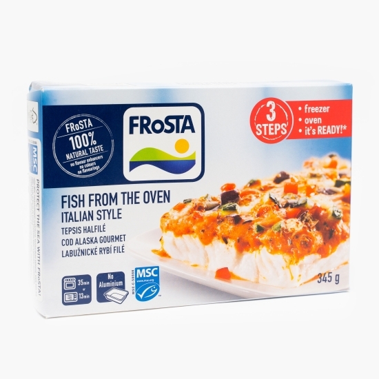 Pește la cuptor cu sos italian 345g