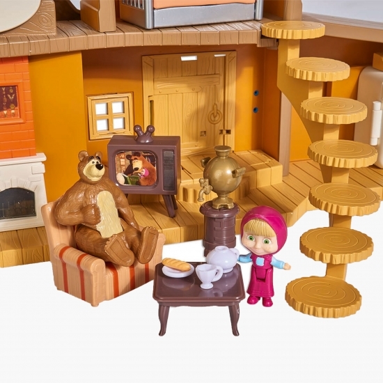 Set de joacă Masha and the Bear, Big Bear House 3+ ani