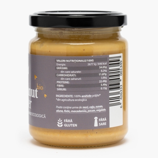 Cremă de arahide eco, crunchy 250g