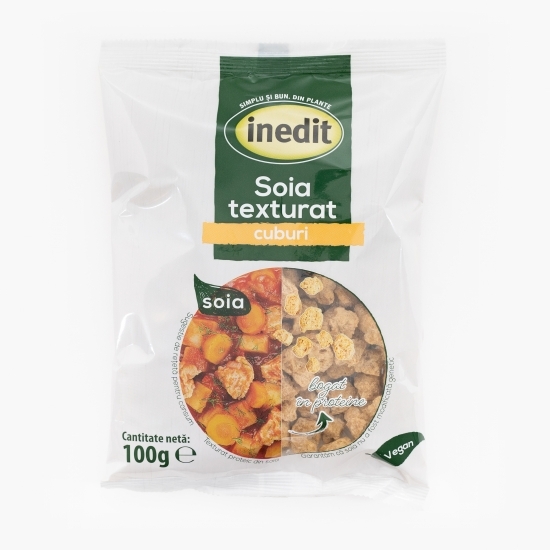 Soia texturat cuburi 100g