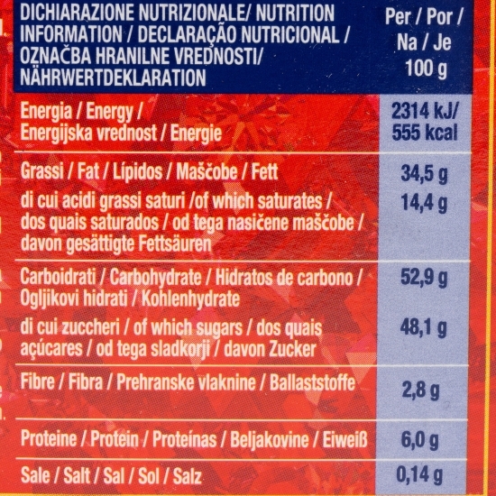 Praline Bijou Red Amore & Passione 150g