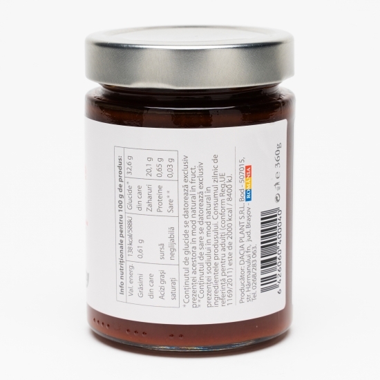 Pastă de măceșe fără zahăr adăugat 360g