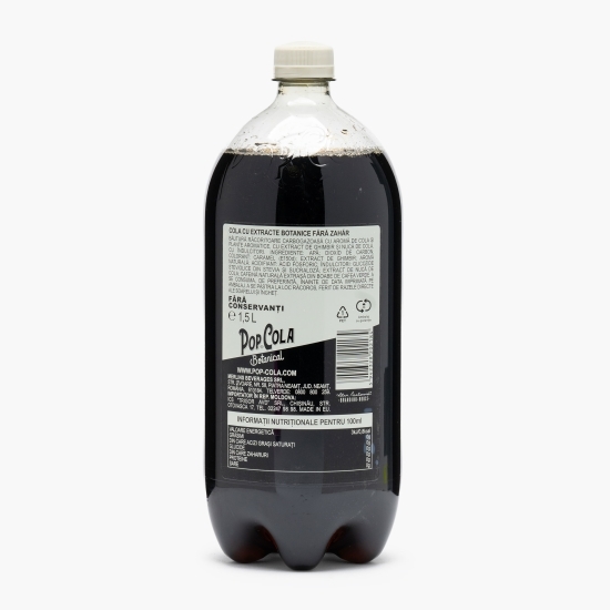 Băutură carbogazoasă Pop Cola zero zahăr 1.5l
