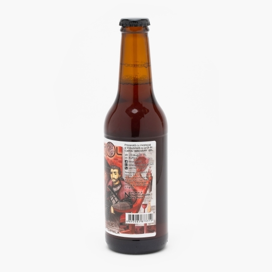 Bere Red Ale nefiltrată și nepasteurizată sticlă 0.33l