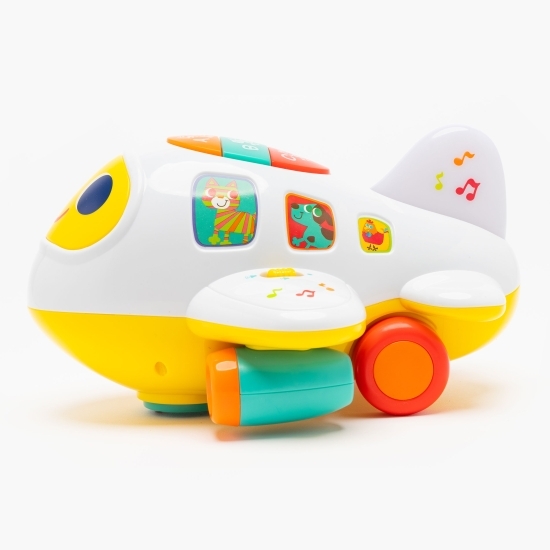Avion interactiv cu sunete și lumini, +12 luni