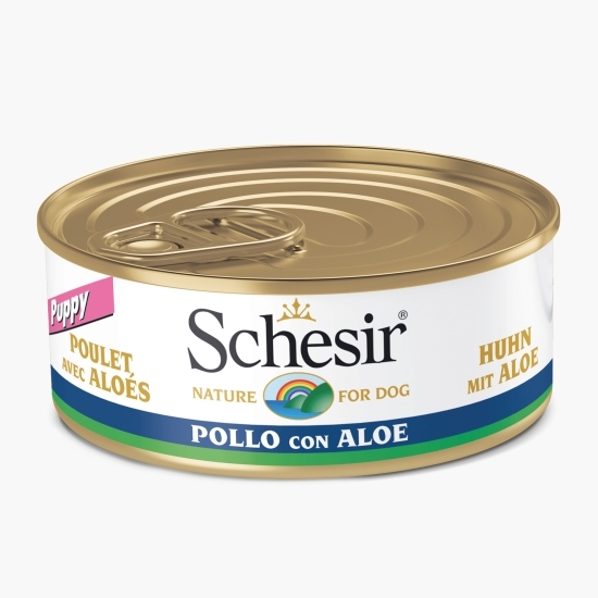 Hrană umedă pentru câini cu pui și aloe 150g