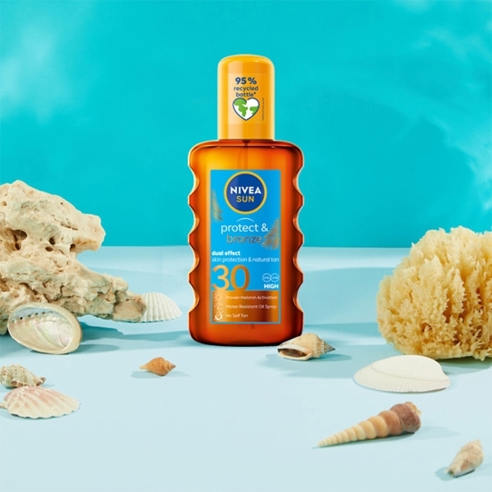 Ulei-spray pentru protecție solară și bronzare rapidă SPF 30 Protect & Bronze 200ml