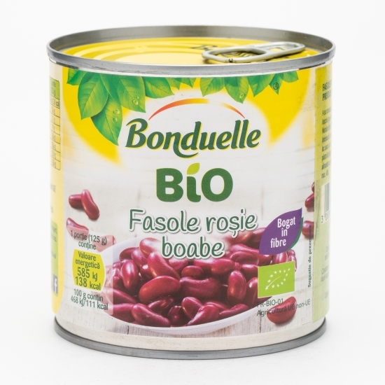 Fasole roșie boabe eco 310g
