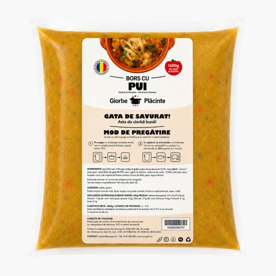 Borș cu pui 1.6kg
