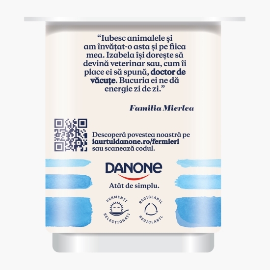 Iaurt natural 3.5% grăsime 130g
