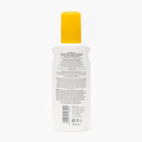 Loțiune spray protecție solară pentru copii SPF50+, 200ml