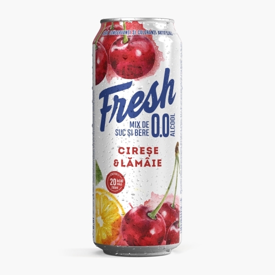 Bere fără alcool, cu cireșe și lămâie, 0.5l