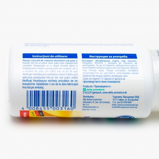 Roll-on pentru îndepărtarea petelor 75ml