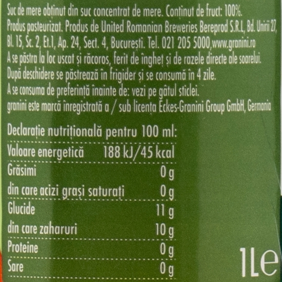 Suc de mere 1l