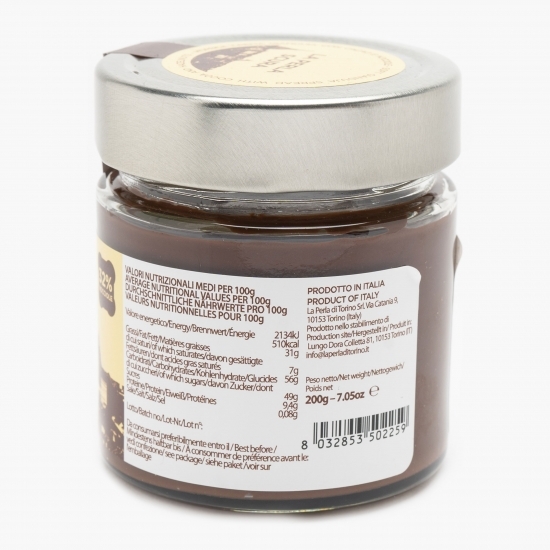 Cremă gianduja cu alune de pădure 200g