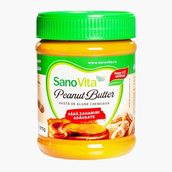 Pastă de alune cremoasă, fără zahăr 375g