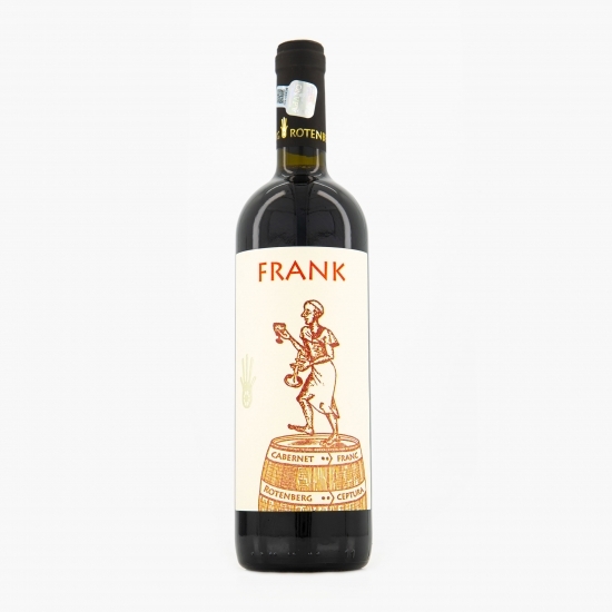 Vin roșu sec Cabernet Franc, 13%, 0.75l