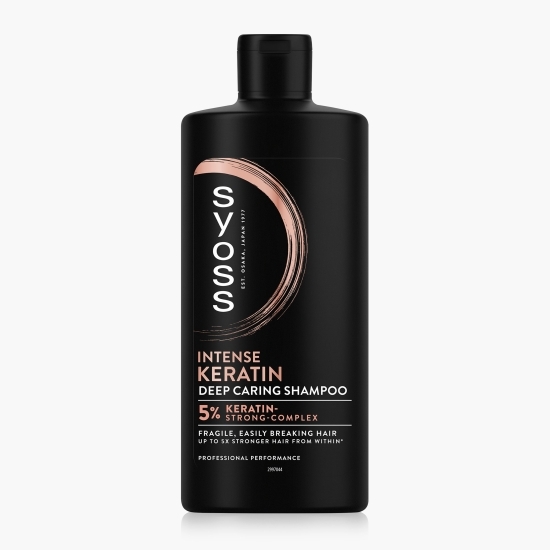 Șampon Intense Keratin pentru păr cu tendință de rupere 440ml