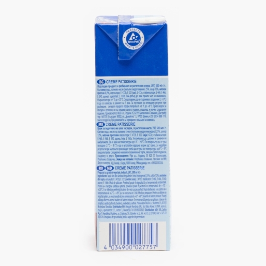Creme Patisserie vegetală 0.5l