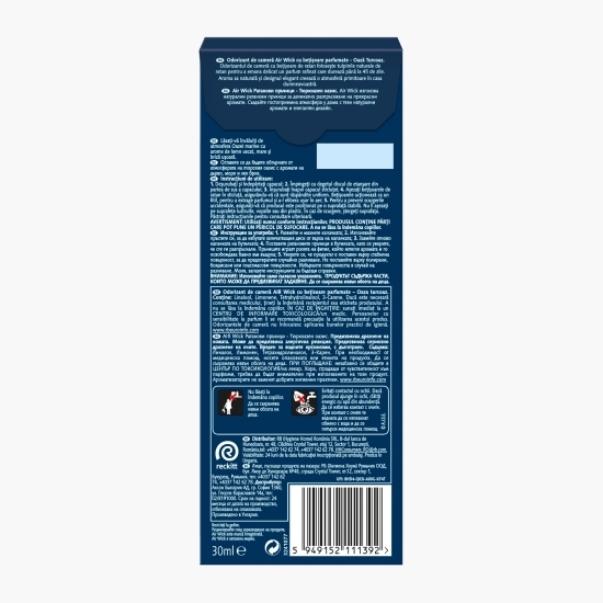 Odorizant de cameră cu bețișoare parfumate Life Scents, Turquoise Oasis, 30ml