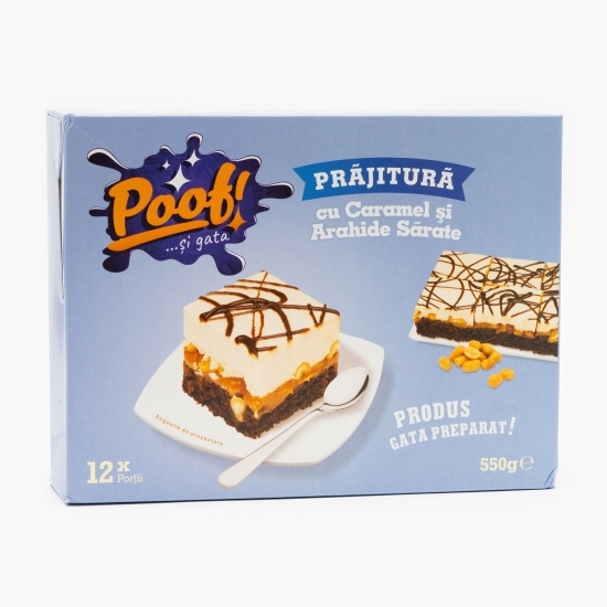 Prăjitură caramel și arahide sărate 550g