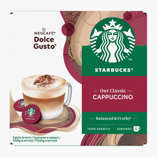 Cappuccino, 6 băuturi, 120g, capsule cafea