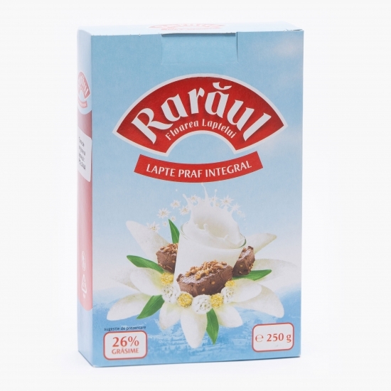 Lapte praf integral 26% grăsime, 250g