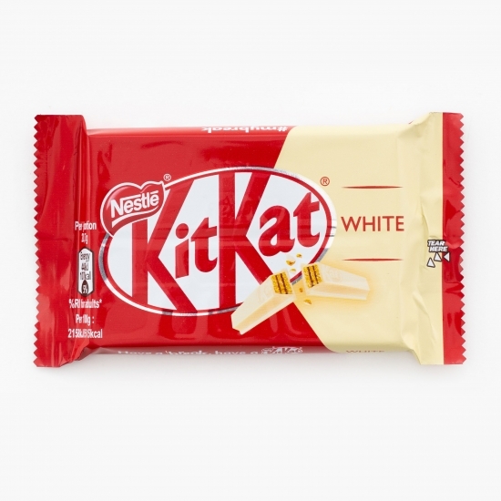 Ciocolată albă cu napolitană 41.5g