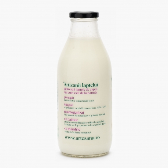 Lapte proaspăt de capră 0.75l