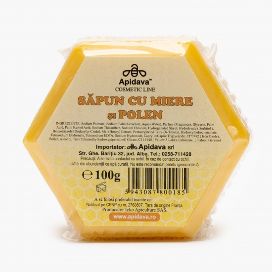 Săpun cu miere și polen 100g