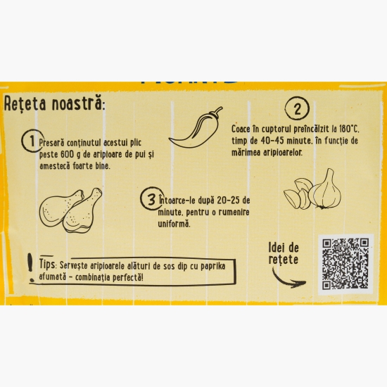 Amestec de condimente pentru aripioare picante 30g