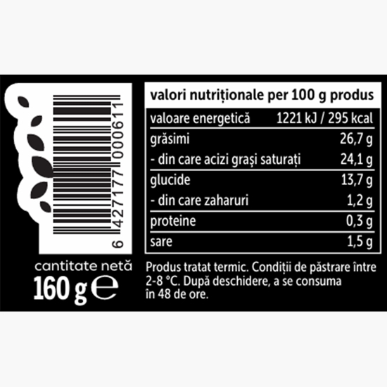 Produs tartinabil vegan 160g