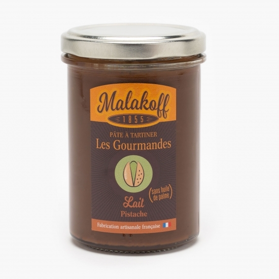 Cremă tartinabilă de ciocolată cu fistic 240g