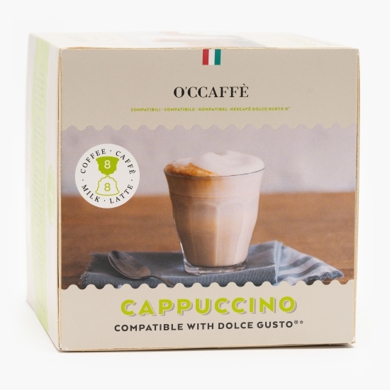 Capsule cafea, Cappuccino, 8 băuturi, 176g