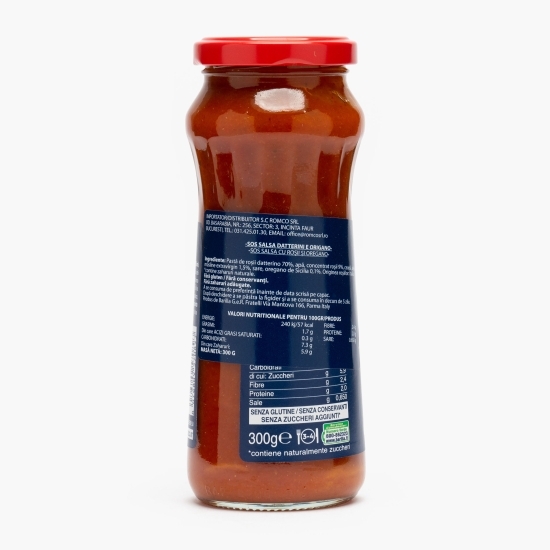 Sos de roșii și oregano 300g